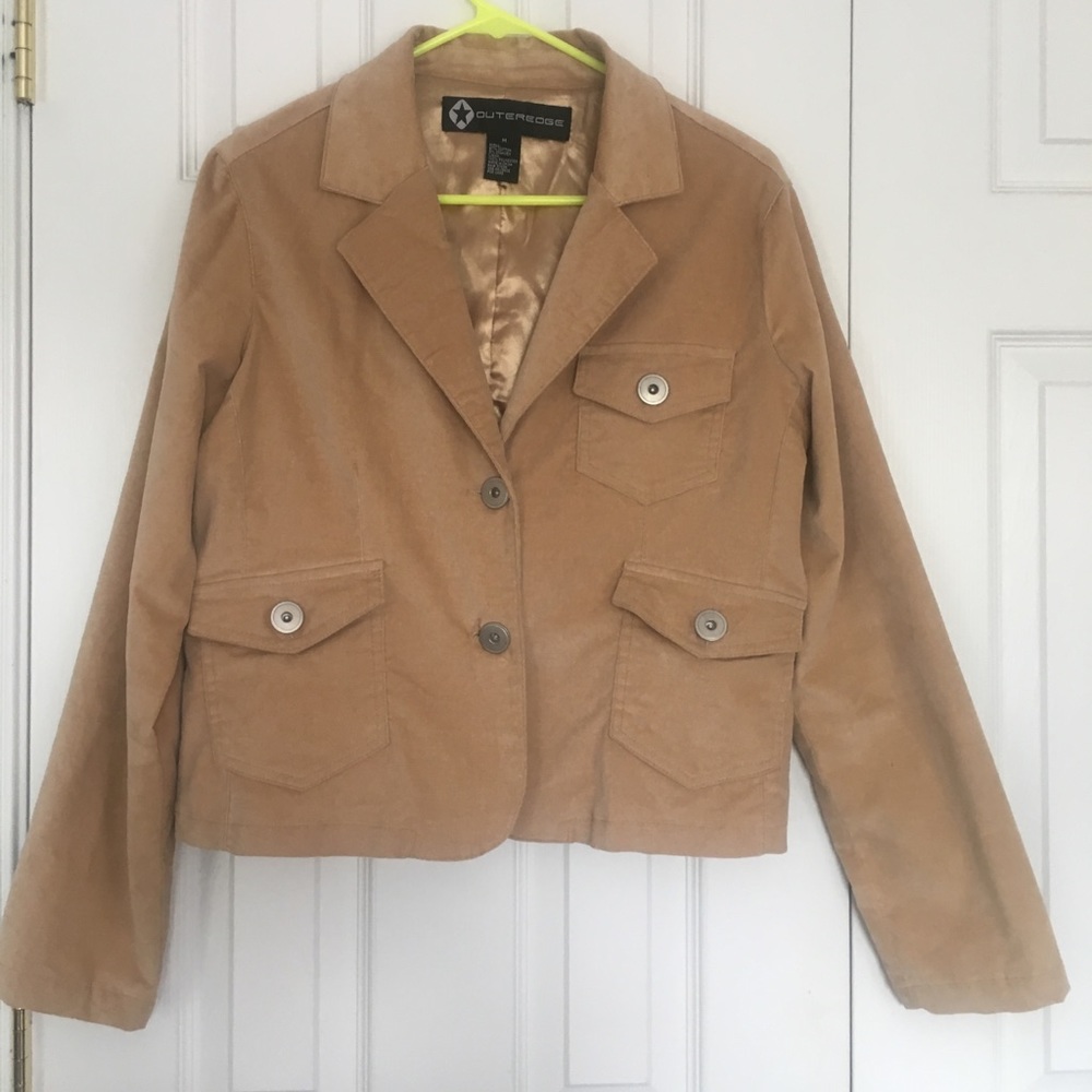 Tan/light brown Suede Jacket